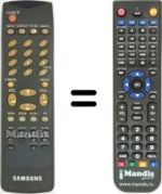 Télécommande équivalente Samsung AA59-10093Y