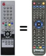 Télécommande équivalente RCL-05