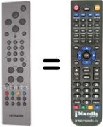 Télécommande équivalente Medion MD30079