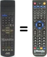 Télécommande équivalente RM-C761