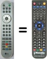 Télécommande équivalente LG 6710V00126R
