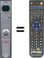 Replacement remote control Aiwa RC2