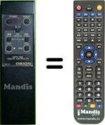 Télécommande équivalente RC57