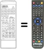 Télécommande équivalente RC13