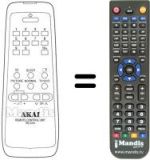 Télécommande équivalente RC51A