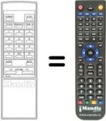 Replacement remote control Orion 076G066001