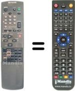 Télécommande équivalente RC-6VR08