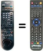 Télécommande équivalente RC-7VR01
