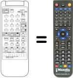 Télécommande équivalente RC885