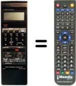 Télécommande équivalente RC-B