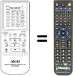 Télécommande équivalente RC-V200E