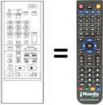 Télécommande équivalente RC-V37B