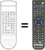 Télécommande équivalente RC1