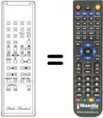 Télécommande équivalente RC100