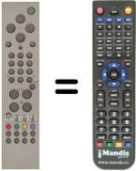 Télécommande équivalente RC1541