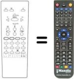 Télécommande équivalente RC2143