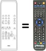 Télécommande équivalente RC4