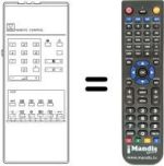 Télécommande équivalente RC5300