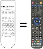 Télécommande équivalente RC580TX
