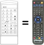 Télécommande équivalente RC711