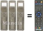 Télécommande équivalente RC800
