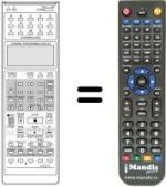 Télécommande équivalente RC8800