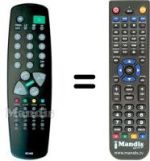 Télécommande équivalente RC930