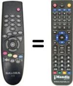 Télécommande équivalente RCS300