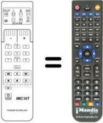 Replacement remote control RCT8000