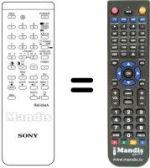 Télécommande équivalente Sony KV-27XSTA
