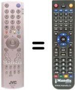 Replacement remote control RM-C1800