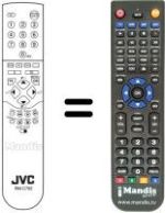 Télécommande équivalente RM-C792