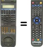 Télécommande équivalente Samsung RMT-V104A