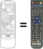 Replacement remote control RRMCG1286PESA