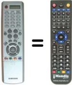 Replacement remote control Samsung BN59-00378B