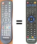Télécommande équivalente Schaub Lorenz LT154-130DBU