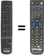 Télécommande équivalente Sony STRDE205