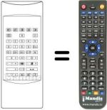 Télécommande équivalente Schaub Lorenz SL33