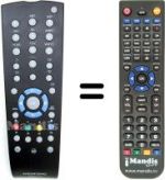 Télécommande équivalente Grundig 42-4820