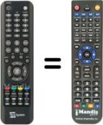Replacement remote control Telesystem TS ULTRA 4K