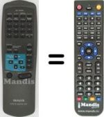 Télécommande équivalente Aiwa NSX-S90
