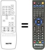 Replacement remote control REMCON424