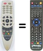 Télécommande équivalente RCD420