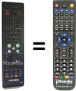 Télécommande équivalente Samsung MF59-00287A