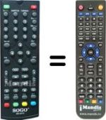 Replacement remote control Sogo SS-4410