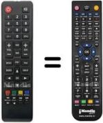 Télécommande équivalente ND24N2800M