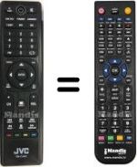 Télécommande équivalente RM-C3402
