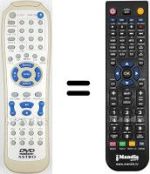 Télécommande équivalente REMCON2211