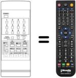 Replacement remote control Salora 04035 Y