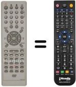 Replacement remote control 076N0GY030